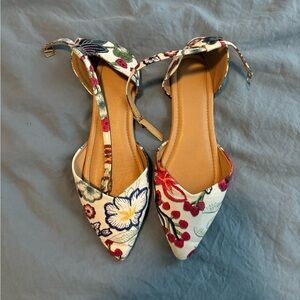 Floral Flats